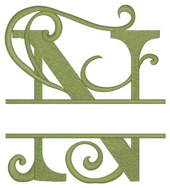 Name Drop Letter N