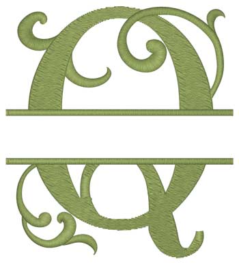 Name Drop Letter Q