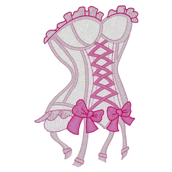 Corset With Garters