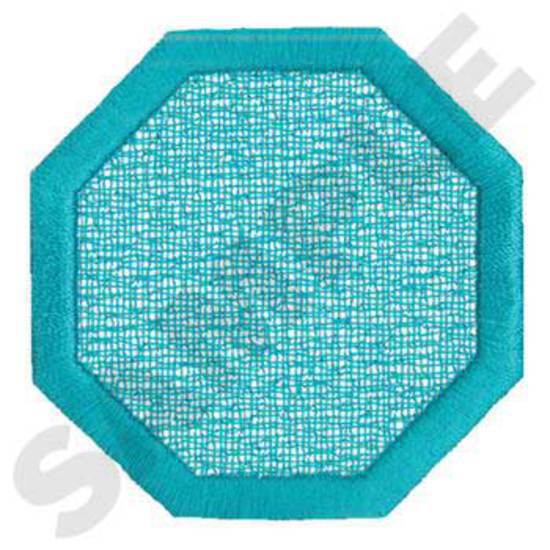 Sm Octagon Applique/ Background