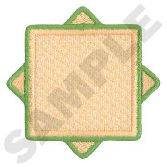 Double Square Applique/ Background