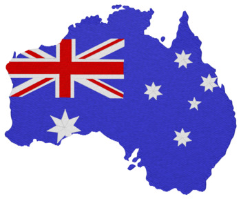 Australien Vereinigte Flagge