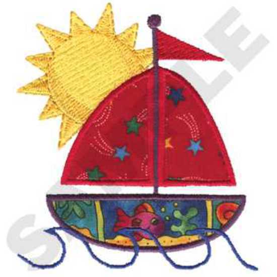 Sailboat Applique