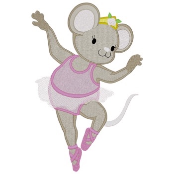 Ballerina Maus Tüll