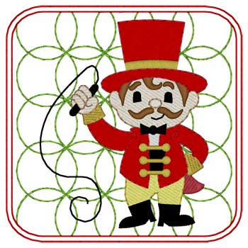 Ringmaster Quilt Square