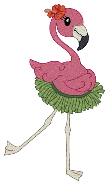 Hula-Flamingo