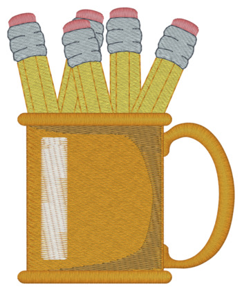 Cup W/pencils