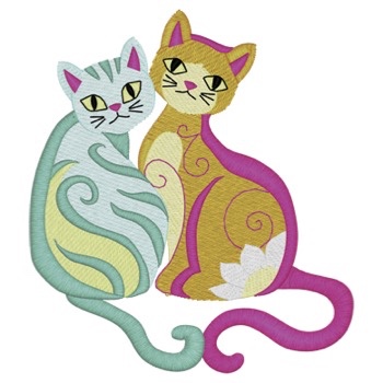 Swirly Cats