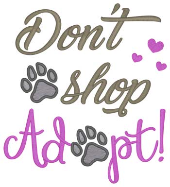 Don't Shop Adopt