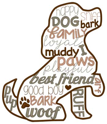 Dog Word Cloud