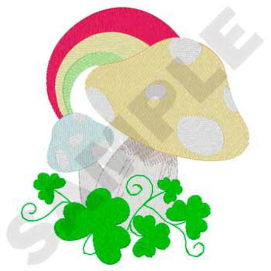 Mushroom And Shamrocks