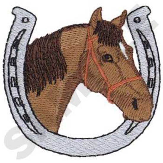 Horse W/horseshoe