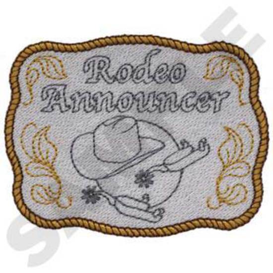 Rodeo Announcer