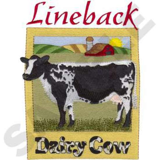 Lineback Dairy Cow