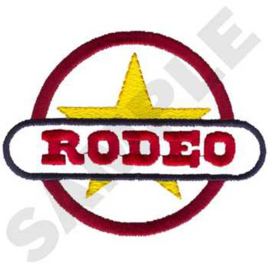 Rodeo Circle W/star