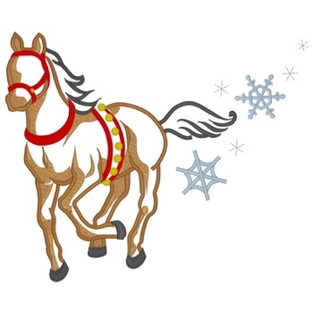 Horse W/jingle Bells