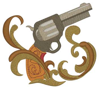 Embellished Pistol