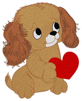 Valentine Dog