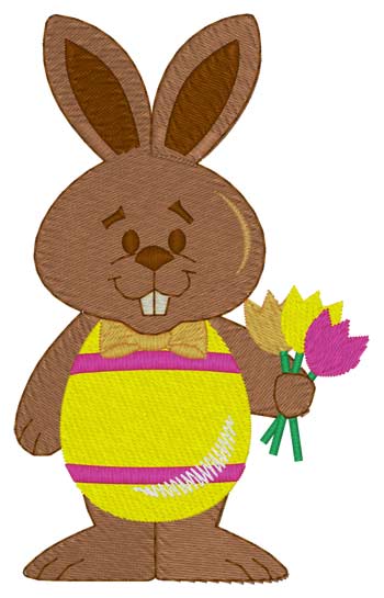 Chocolate Bunny Egg