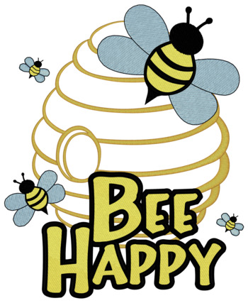 Biene glücklich