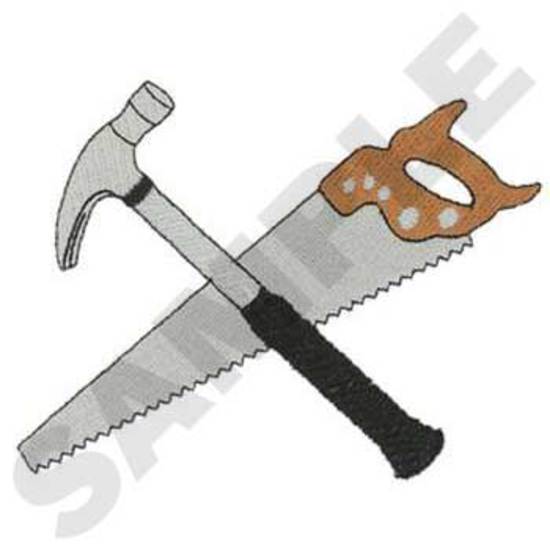 Молоток и пила картинка для детей