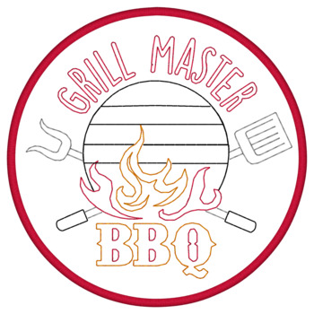 Grill Master Applique