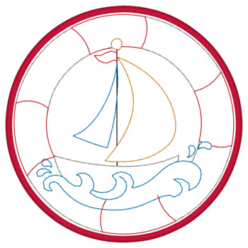 Sailboat Applique