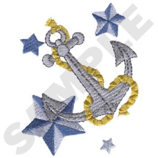 Anchor W/stars