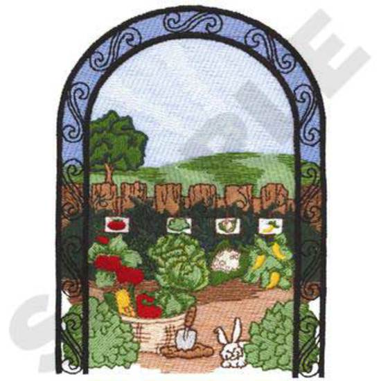 Trellis W/garden