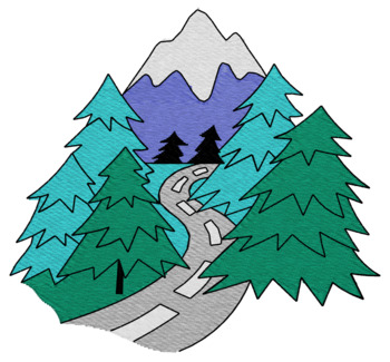 Mountains W/trees