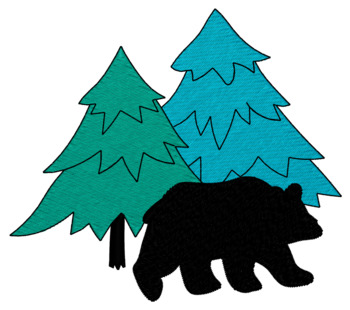 Trees W/bear