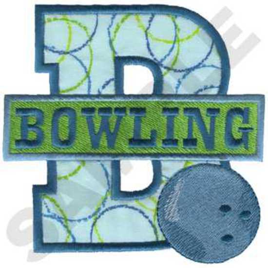 Bowling Brief Applique