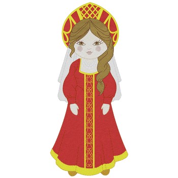 Russian Kokoshnik Girl