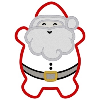 Santa Applique