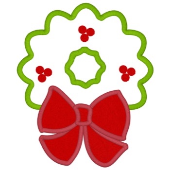 Wreath Applique