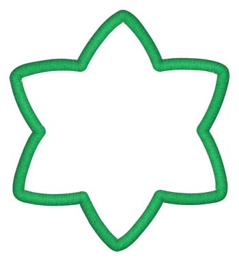 Applique Star Border