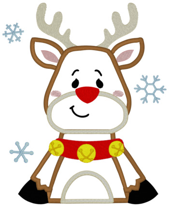 Reindeer Applique