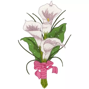 Calla-Lilien-Blumenstrauß